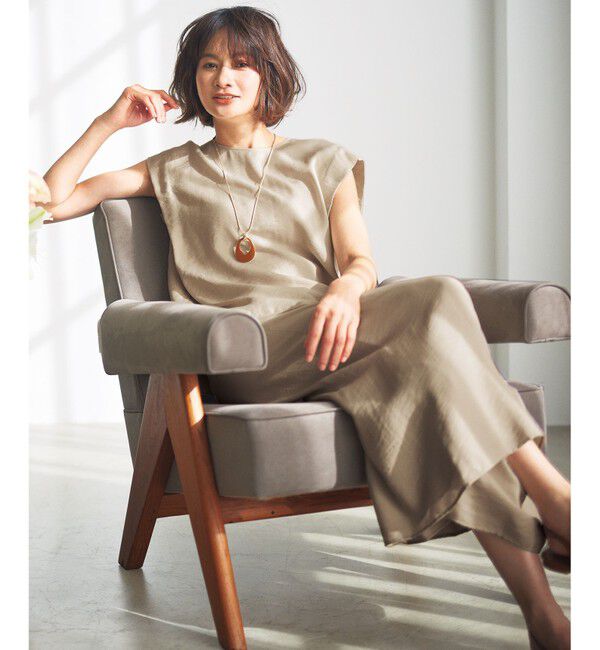 自由区「【セットアップ対応】エアリーツイルキュロット パンツ」|キュロット|