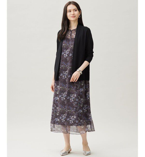 自由区「【接触冷感・UVケア・洗える】ファンクショナル カーディガン」|カーディガン|