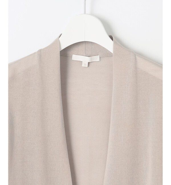 自由区「【接触冷感・UVケア・洗える】ファンクショナル カーディガン」|カーディガン|