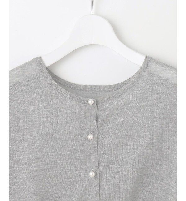 自由区「【WEB限定・洗える】シアーカーデ&times;ジャージードレス セット」|ワンピース|