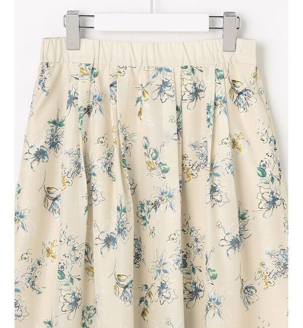 自由区「エアリーローン花柄プリント スカート」|スカート|