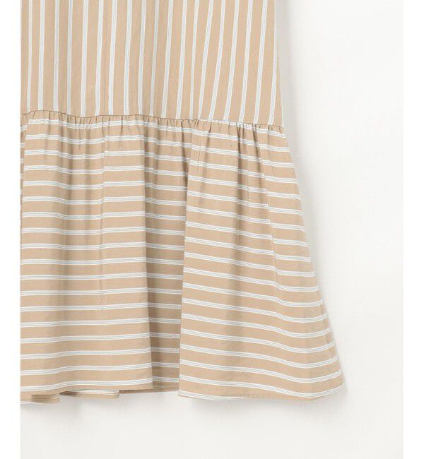 自由区「ビスコースナイロンドビーストライプ ワンピース」|ワンピース|