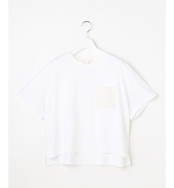 自由区「スパングルポケットＴシャツ」|Tシャツ・カットソー|オフ