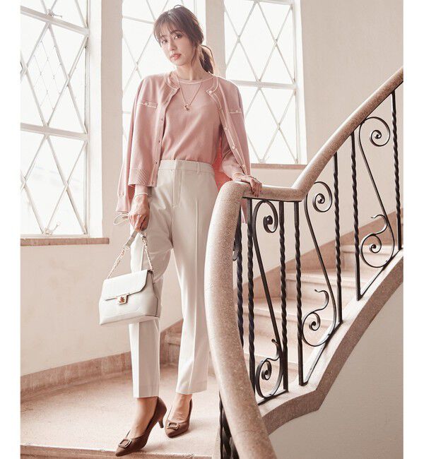 any SiS「【保温性あり/洗える】サーモ 2WAYストレッチ テーパード パンツ」|その他|