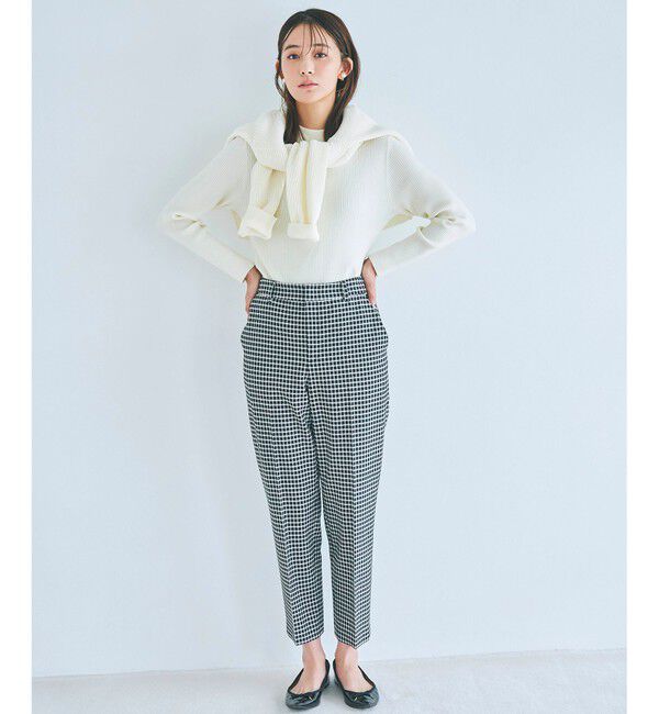 any SiS「【保温性あり/洗える】サーモ 2WAYストレッチ テーパード パンツ」|その他|