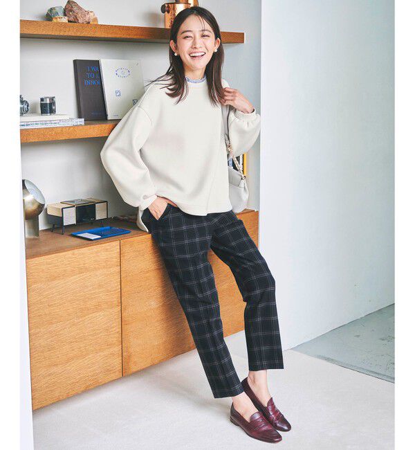 any SiS「【保温性あり/洗える】サーモ 2WAYストレッチ テーパード パンツ」|その他|