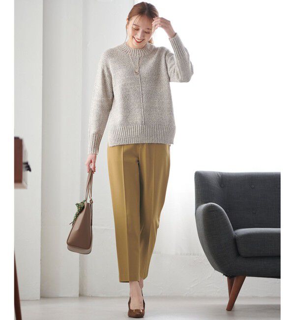 any SiS「【保温性あり/洗える】サーモ 2WAYストレッチ テーパード パンツ」|その他|