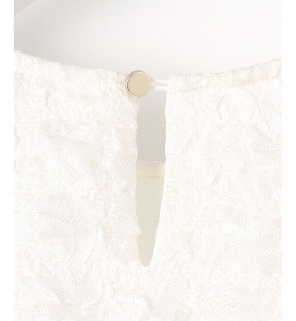 ANY SIS「【洗える】ワッフルライクフクレジャカード チュニック」|Tシャツ・カットソー|