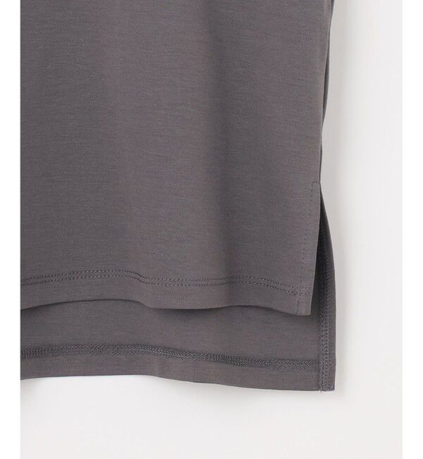 ANY SIS「【撥水・汗ジミ防止・UVケア・洗える】スーピマスムース クロップド Tシャツ」|Tシャツ・カットソー|