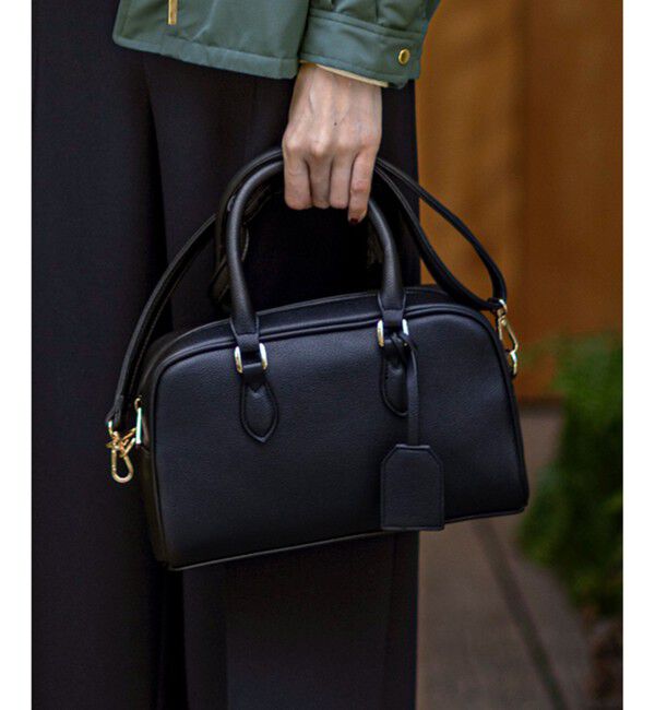 ANY SIS「【2WAY】ミニボストン バッグ」|ボストンバッグ|ブラック