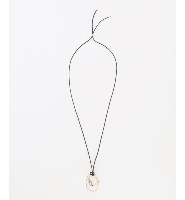 ANY SIS「オーバルコード ネックレス」|ネックレス|