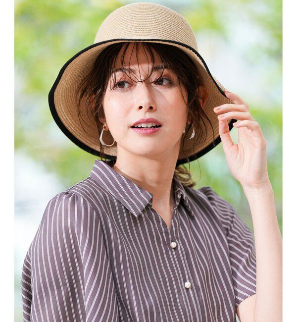 ANY SIS「【畳める】リボンブレード ハット」|ハット|ﾅﾁｭﾗﾙ&times;ﾌ