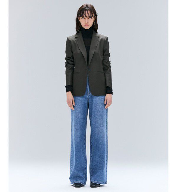 BEIGE,「【洗える】SORE / シアーコットンハイネックカットソー」|Tシャツ・カットソー|