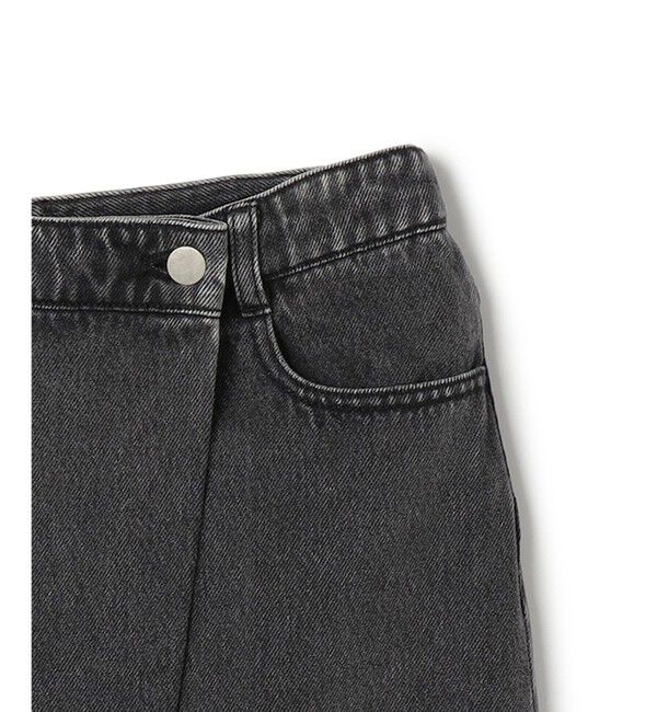 BEIGE,「【洗える・VERY 6月号掲載】FICUS / デニムラップスカート」|スカート|