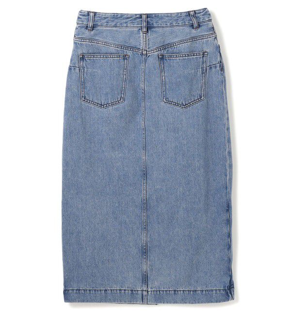 BEIGE,「【洗える・VERY 6月号掲載】FICUS / デニムラップスカート」|スカート|