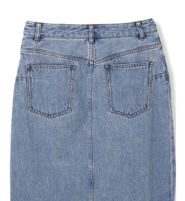 BEIGE,「【洗える・VERY 6月号掲載】FICUS / デニムラップスカート」|スカート|