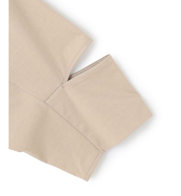 BEIGE,「【洗える】DUOMO / コットンスリットスリーブトップス」|Tシャツ・カットソー|