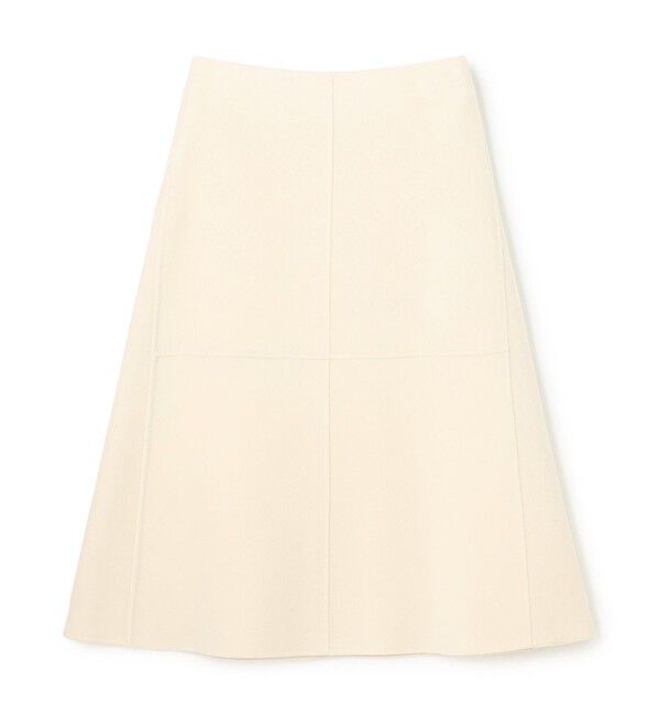 BEIGE,「【Precious掲載】LEMOORE / ウールリバーAラインスカート」|スカート|