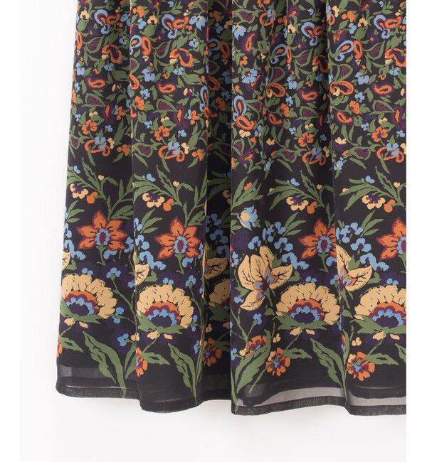 GRACE CONTINENTAL「ペイズリーコンビスカート」|スカート|