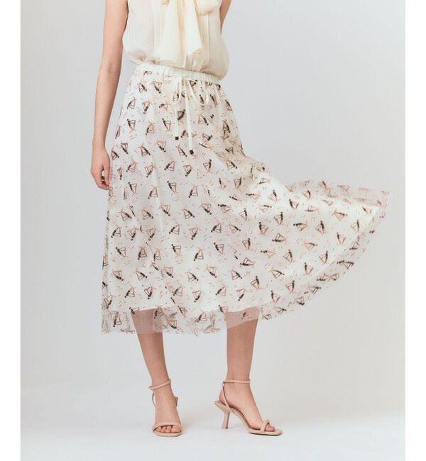 Grace Class「マリンembフレアスカート」|スカート|