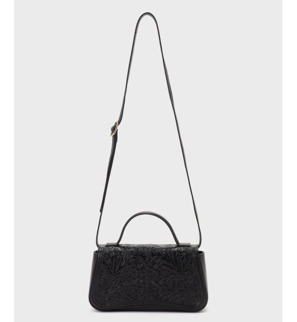 Carving Tribes「FlapFrowerBag」|ショルダー・メッセンジャー|ブラック