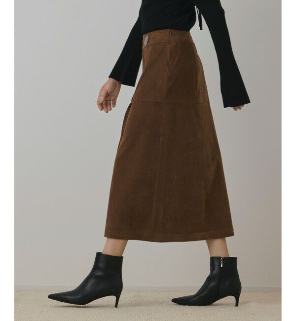 Diagram「フェイクスウェードフレアスカート」|スカート|