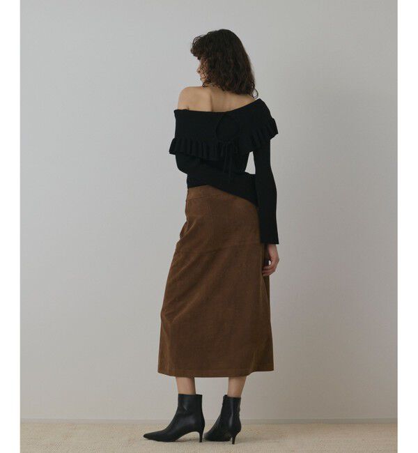 Diagram「フェイクスウェードフレアスカート」|スカート|