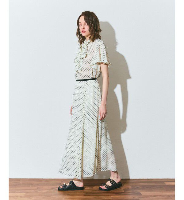 Grace Class「ドットジャガードスカート」|スカート|