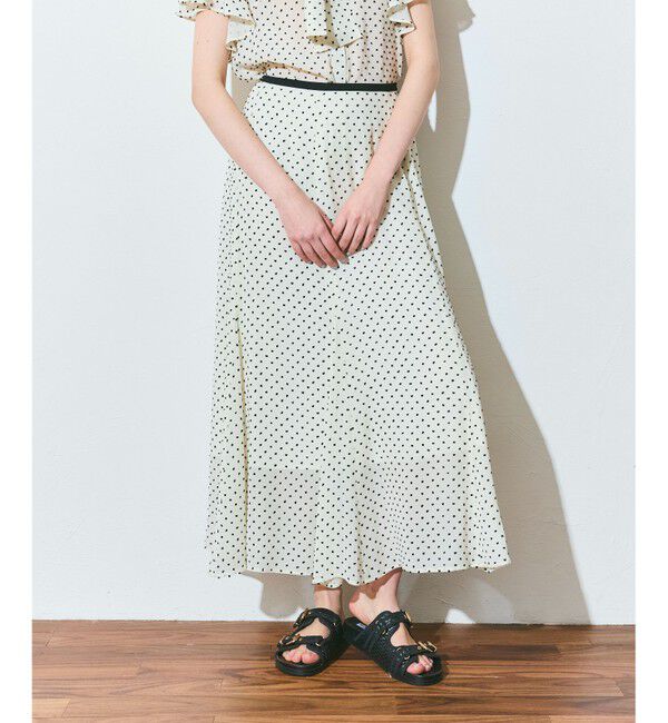 Grace Class「ドットジャガードスカート」|スカート|