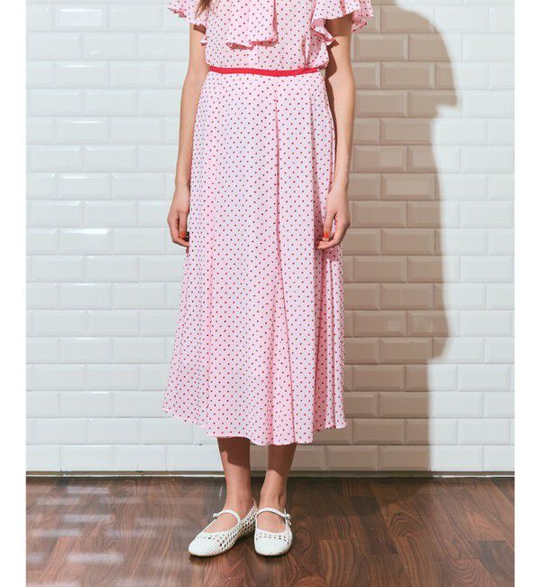 Grace Class「ドットジャガードスカート」|スカート|