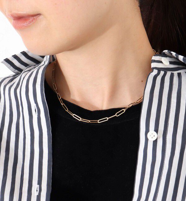 NOLLEY'S「【grace grace/グラスグラス】コンビチェーンネックレス（slim)」|ネックレス|