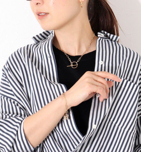 NOLLEY'S「【grace grace/グラスグラス】コンビチェーンネックレス（slim)」|ネックレス|