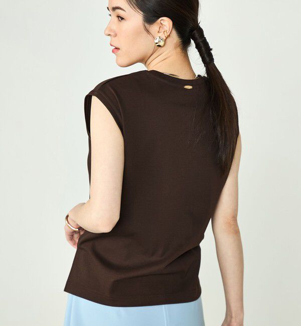 NOLLEY'S sophi「W&W ノースリーブプルオーバーカットソー」|Tシャツ・カットソー|