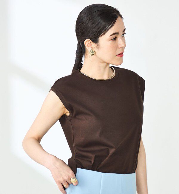 NOLLEY'S sophi「W&W ノースリーブプルオーバーカットソー」|Tシャツ・カットソー|