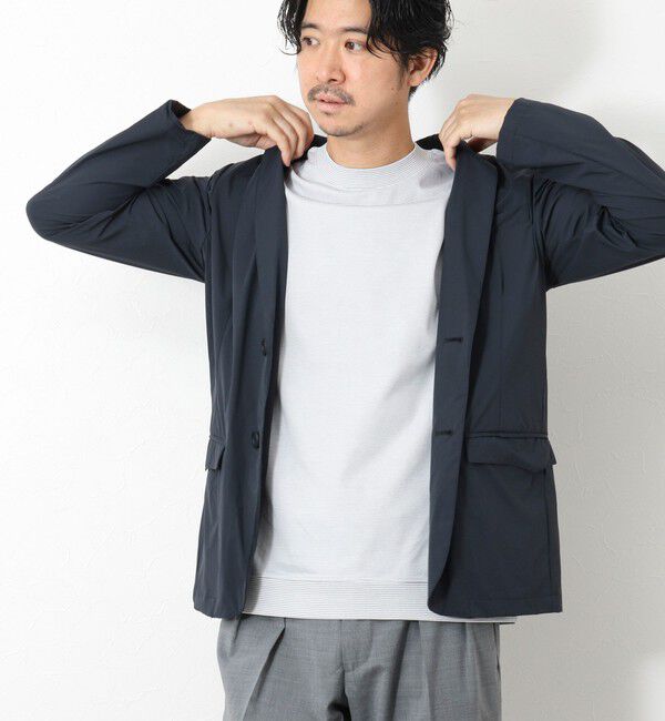 NOLLEY'S goodman「《ビジカジ対応》セミシルケットスムース ボーダードレスTシャツ 25SS」|Tシャツ・カットソー|