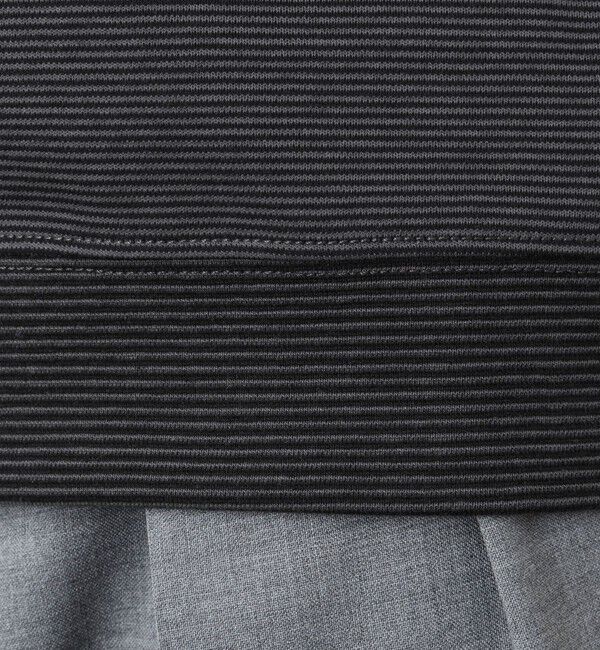 NOLLEY'S goodman「《ビジカジ対応》セミシルケットスムース ボーダードレスTシャツ 25SS」|Tシャツ・カットソー|