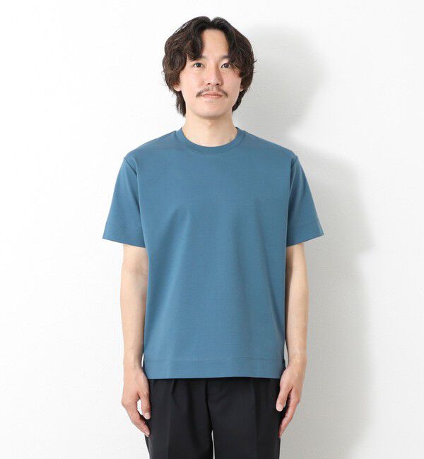 NOLLEY'S goodman「《ビジカジ対応》ハイゲージ シルケットポンチ ドレスCN T 25SS」|Tシャツ・カットソー|