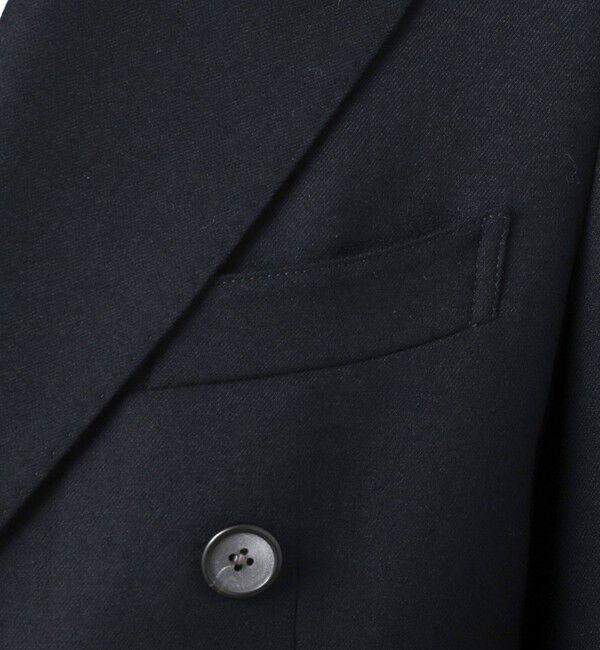 NOLLEY'S goodman「《ビジカジ対応》尾州 WOOL W JACKET 25AW」|テーラードジャケット|