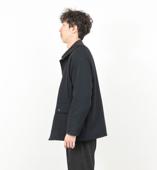 NOLLEY'S goodman「《ビジカジ対応》【TECHTWEED】【SORONA】中綿ユーティリティジャケット 25AW」|ブルゾン・スタジャン|