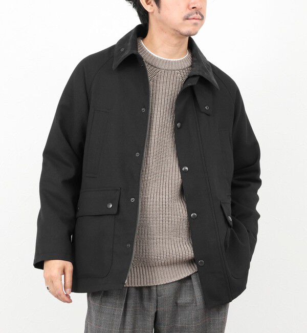 NOLLEY'S goodman「《ビジカジ対応》【TECHTWEED】【SORONA】中綿ユーティリティジャケット 25AW」|ブルゾン・スタジャン|