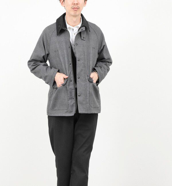NOLLEY'S goodman「《ビジカジ対応》【TECHTWEED】【SORONA】中綿ユーティリティジャケット 25AW」|ブルゾン・スタジャン|