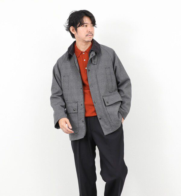 NOLLEY'S goodman「《ビジカジ対応》【TECHTWEED】【SORONA】中綿ユーティリティジャケット 25AW」|ブルゾン・スタジャン|