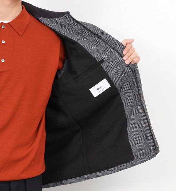 NOLLEY'S goodman「《ビジカジ対応》【TECHTWEED】【SORONA】中綿ユーティリティジャケット 25AW」|ブルゾン・スタジャン|