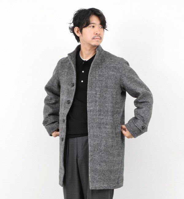 NOLLEY'S goodman「《ビジカジ対応》尾州ビーバースタンドカラーコート 25AW」|その他|