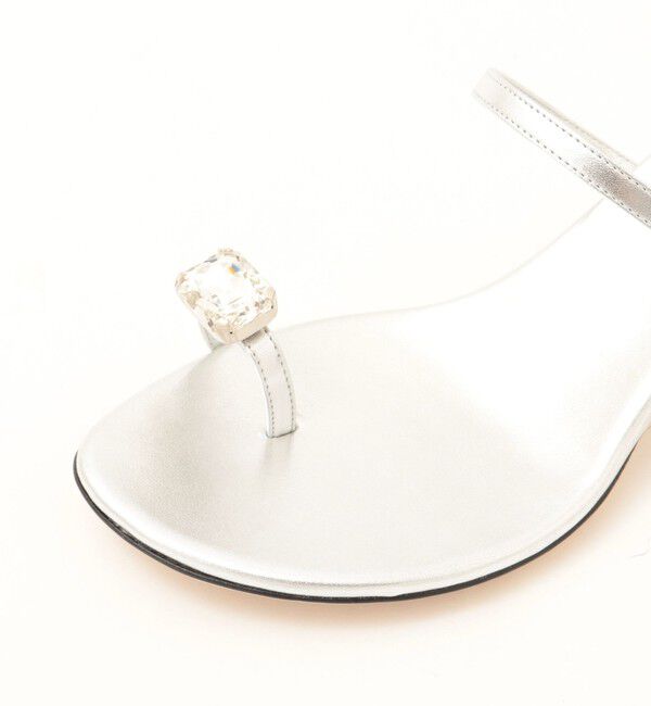 NOLLEY'S「【il Sandalo of capri/イル サンダロ オブ カプリ】フィンガーフックヒールサンダル」|サンダル|