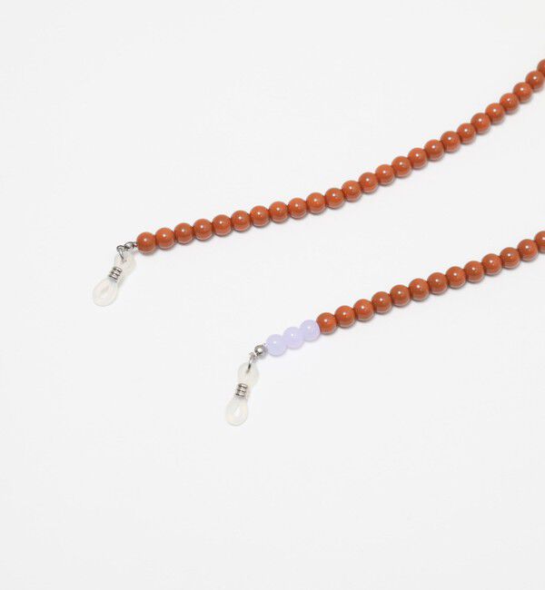 MAQWEL「【MAQWEL/マクウェル】ビーズグラスチェーン」|チャーム・キーホルダー|