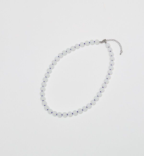 MAQWEL「【MAQWEL/マクウェル】ツートンビーズネックレス」|ネックレス|