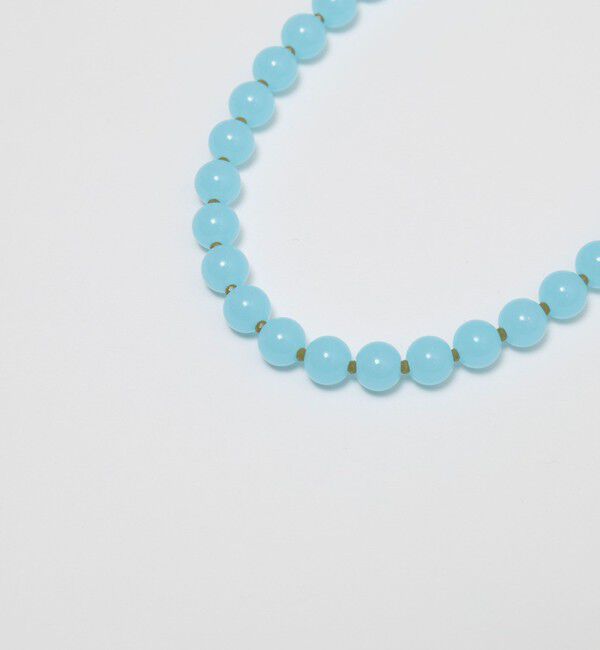 MAQWEL「【MAQWEL/マクウェル】ツートンビーズネックレス」|ネックレス|