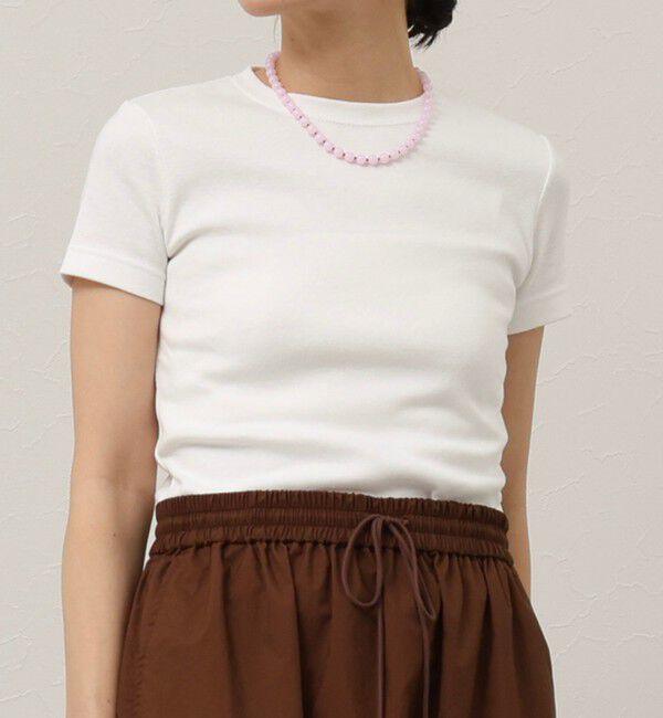 MAQWEL「【MAQWEL/マクウェル】ツートンビーズネックレス」|ネックレス|