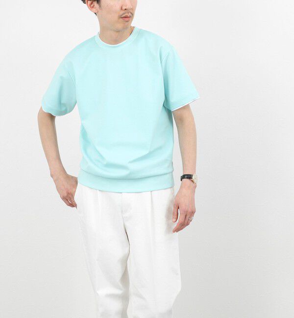 NOLLEY'S goodman「超長綿ハイゲージポンチ フェイクレイヤードTシャツ 26SS」|Tシャツ・カットソー|